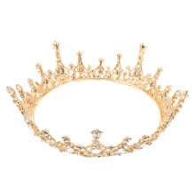 2Stk Weiße Dekorative Brautkrone Hochzeit Haarschmuck Barock Stil