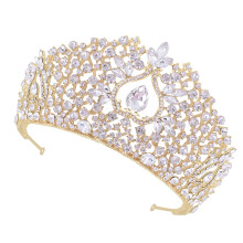 2Stk Leichtes Kopfschmuck Goldenes Haarband Für Hochzeit