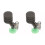 2Stk Schwarzer Mini Schwammfilter Aquarien Filter Mit Sauger 3