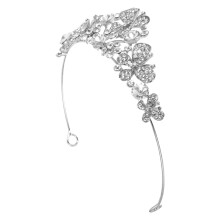 2Stk Edle Bridal Tiara Silber Hochzeit Schmuck Damen Accessoire
