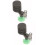 2Stk Schwarzer Mini Schwammfilter Aquarien Filter Mit Sauger 8