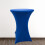 2Stk Cocktail Tischdecke Dunkelblau Stretch Polyester Spandex 9