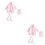 2Stk Babykleidung Baumwolle Rosa Waschbar Langlebig 6