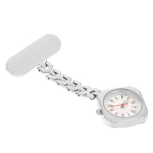 3Ud Relojes Médicos Plateados Decorativos Para Enfermeros
