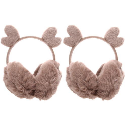 2Ud Orejeras Plush Para Con Original Khaki 1