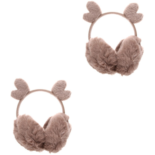 2Ud Orejeras Plush Para Con Original Khaki 2