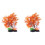 2Ud Decoración Pecera Planta Artificial Resistente 2