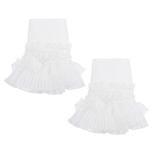 3Pares Decorativas De Encaje Falso Para