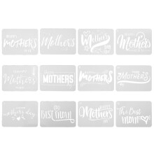 24Ud Plantillas Huecas Para Infantil Blancas Manualidades DIY