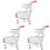 3Ud Trolley Juguete Mini Para Y Decoración Hogar 2