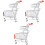 3Ud Trolley Juguete Mini Para Y Decoración Hogar 3