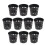 30Ud Cestas De Para Acuáticas Color Negro 11