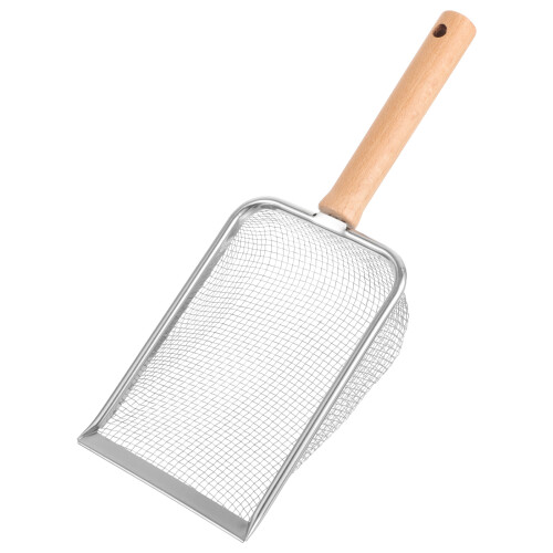 4 Unidades Para Arena De Metal Con Mango De Madera 1