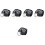 5Ud Cinturones De Caballero Para Negro Ajustable Durable 4