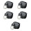 5Ud Cinturones De Caballero Para Negro Ajustable Durable 7
