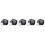 5Ud Cinturones De Caballero Para Negro Ajustable Durable 9