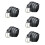 5Ud Cinturones De Caballero Para Negro Ajustable Durable 10