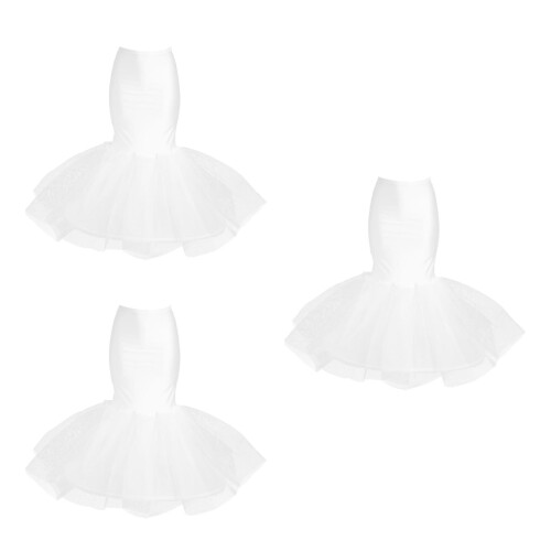 3Pièces Jupon Confortable Pour Robe De 2