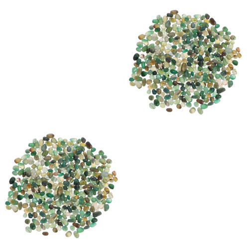 2Paquets Décoratives Vertes Pour Aquarium Pot De 2