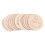 28Ud De Madera Natural Para Mensuales De Bebé Beige 11