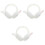 3Pièces Cache-Oreilles Pour , Design 3