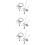 6Pièces Pendentif Dentifrice, 8