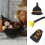 3Pz Outfit Nero Per Foto Neonato Materiale Soffice E 10