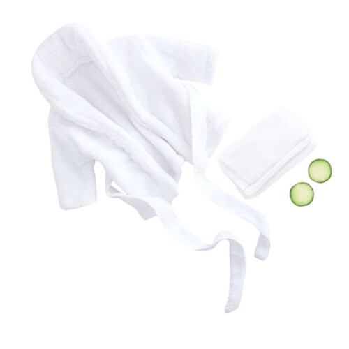 2 Ensembles Serviette De Bain Et Peignoir Bébé Accessoire 1