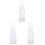 3Pièces Voile De Élégant Pour Décoration 2