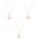 3Pièces Femme Rose En De Délicate 2
