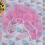 2Pcs Pink Plush Toys Hammock Corner Mesh Net Storage Organizer 11