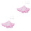 2Pcs Pink Plush Toys Hammock Corner Mesh Net Storage Organizer 3