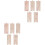 2Sets Kindergarten Height Chart DIY Wooden Wall Decor Khaki Ruler 3