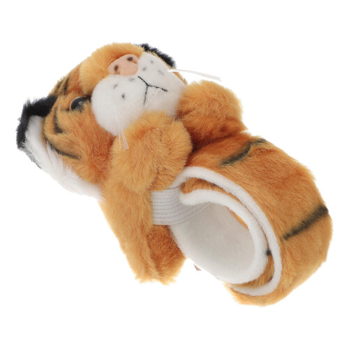 2Pz Bracciali Slap Per Bambini, Gialli Con Peluche