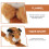 2Pz Bracciali Slap Per Bambini, Gialli Con Peluche 11