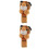 2Pz Bracciali Slap Per Bambini, Gialli Con Peluche 5