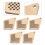 5 Stuks Cross Stitch Chips Diy Cadeau Hanger Mini Bord 7