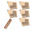 5 Stuks Cross Stitch Chips Diy Cadeau Hanger Mini Bord 9