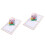 2Pcs Up 3D Easter Greeting Cards Rabbit Flowers Eggs Assorted Color 4