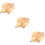 3 Cuscino Cartone Animato Conchiglia Decorativo 11