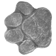 4 Scultura In Resina Per Pietra Commemorativa Cane