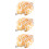 3 Cuscino Cartone Animato Conchiglia Decorativo 10