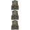 3Pz Gilet Con Mesh E Multi Per 8