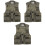 3Pz Gilet Con Mesh E Multi Per 3