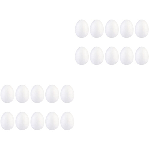 40Pz Uova Resistenti Per Progetti DIY E Decorazioni Festive 2