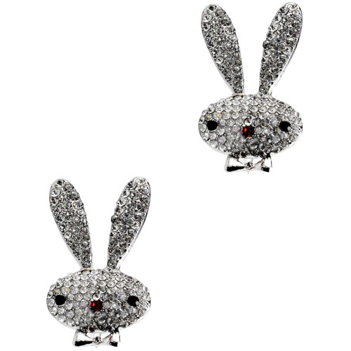 2Pz Coniglio Decorate Con Per Ogni 2