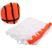 3Pz Neonato Unisex Tricot Foto Basket