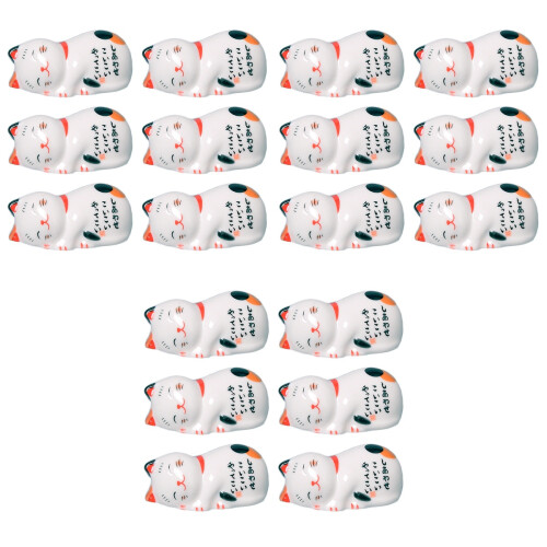 18Pz Poggiabacchette Colorata Con 2