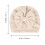 Cappello Beige in Tessuto Leggero Con Design 2
