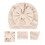 Cappello Beige in Tessuto Leggero Con Design 4